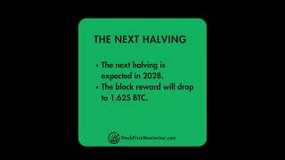 Bitcoin Halving [upl. by Josey]