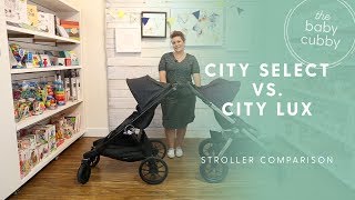 Baby Jogger City Select vs City Select Lux Comparison [upl. by Nomzed]