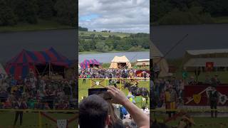 Spectacular Jousting 2024 29th of June  Linlithgow palace [upl. by Nemracledairam]