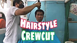 Hairstyle Crew Cut Filipino Style [upl. by Most733]