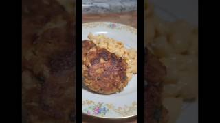 Salmon patties cheapeats frugalmeals budget cheapdinner protein preparedness pantrycooking [upl. by Akirahs]