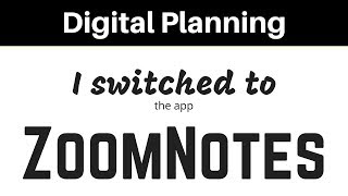 I Moved My Digital Planner Into ZoomNotes  A First Look at the App [upl. by Innek757]