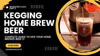 Kegging and Bottling Homebrew Beer Complete Beginners Guide to home brewing [upl. by Olva]