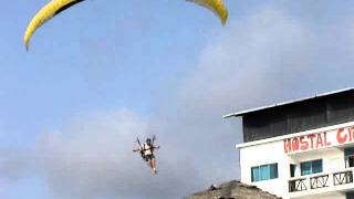 Paraglide landing Crucita Ecuador [upl. by Collete]