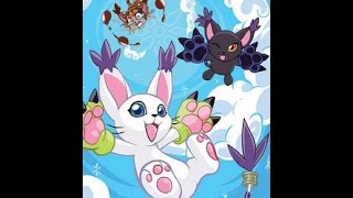 Todas as Digievoluções da Gatomon BlackGatomon e [upl. by Rickey]