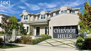 CHEVIOT HILLS Los Angeles California  driving tour 4K [upl. by Chalmers]