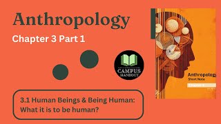 Anthropology Chapter 3  Part 1  Human Diversity Comparative Approach [upl. by Gusella842]