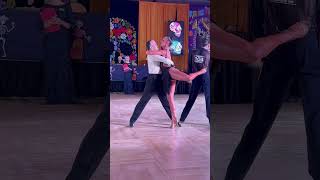 Mishiko Bregvadze amp Alena Khoroshevtseva Rumba at Paragon Open 2024 [upl. by Rehpretsirhc]