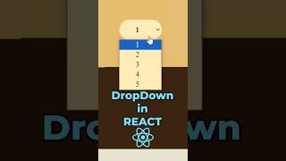 create a Dynamic Dropdown in React with just one line of code reactjs reactjstutorial [upl. by Aihsilef631]