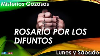 Rosario por los Difuntos Misterios Gozosos Lunes y Sábado [upl. by Dennison]