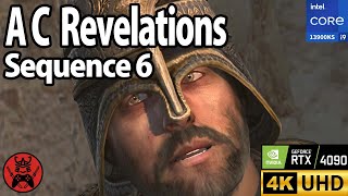 🗡️ Sequence 6  Fortunes Disfavor  Assassins Creed Revelations  4K 60FPS PC [upl. by Favata]