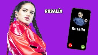 📞Llamada de Rosalía🩷  La Cantante Española del Momento🎤 [upl. by Helbonia]