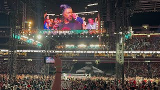 ROMAN REIGNS RETURNS LIVE CROWD REACTION SUMMERSLAM 2024 4K [upl. by Melisse]