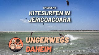 49 🇧🇷  Kitesurfen in Jericoacoara [upl. by Gathard935]