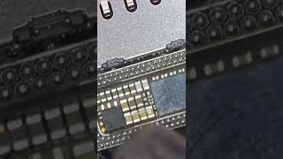 Reballing solder paste interposer frame board on an iPhone 13 Pro Max [upl. by Neliak640]