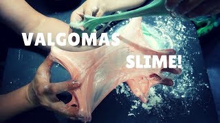 Eksperimentas SKANUS VALGOMAS SLIME [upl. by Liahcim]