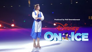 Disney On Ice 🧊 Front Row  Princess Belle and Beast FULL SHOW [upl. by Aihseuqram]