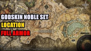 Godskin Noble Set Location Elden Ring [upl. by Nareht]