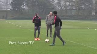 Arsenal training pre Ostersunds FK [upl. by Atarman]