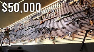 Silos Secret Underground Gun Bunker 50000 worth of Airsoft Guns [upl. by Amaso]