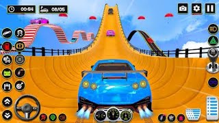 Impossible Car Stunt  Ramp Car Racing Car Racing 3D  Android Gameplay impossiblecarstunt [upl. by Amati]