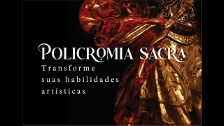 Abertura das Matrículas para o curso de Policromia Sacra [upl. by Elokin]