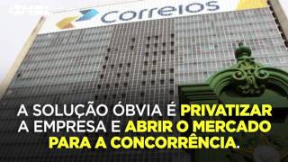 Governo admite que pode privatizar correios [upl. by Springer647]