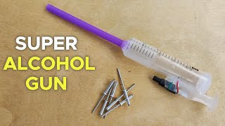 How to Make Super Alcohol Gun  So Easy  DIY [upl. by Kalman]