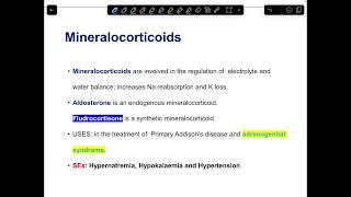 1 corticosteroids pharmacology [upl. by Franky579]