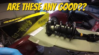 How To install Struts on a Hyundai Tiburon  Oredy Strut Assembly [upl. by Franciska]