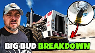 BIG BUD 60050 BREAKDOWNWheel Bearing amp Axle Planetary Toast [upl. by Ahsikal245]