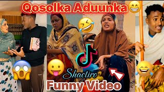 Ma Qoftii Bajiyaha Gadeysaa Mise Qof Kale  Somali Tiktok Cusub Qosolka Aduunka  2024 [upl. by Lesoj748]