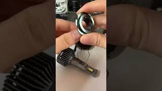 How to install the LED headlight H7Dont miss this videoledlights viralshorts [upl. by Teplitz]