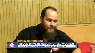 Blood drive held in memory of Jed Woomer 6p version [upl. by Willtrude]