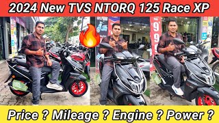 2024 Top Model Ntorq 125 Race XP Review  TVS Ntorq 125CC On Road Price Mileage engine Review [upl. by Aruol]