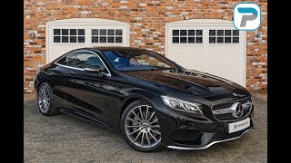 201818 MERCEDESBENZ S500 V8 COUPE PREMIUM IN OBSIDIAN BLACK METALLIC [upl. by Eleen]