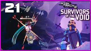 Demolition Woman Risk Of Rain 2 Survivors Of The Void Ep 21  Loader Monsoon Gameplay [upl. by Kawai]