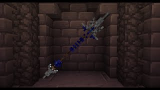 Minecraft Custom Magic Weapon CNPC Scripting  Armorers Workshop Spear of Tears [upl. by Pyne]