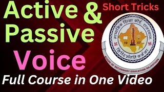 Active and Passive Voice Easy Trick  Active Voice and Passive Voice Rules in English Grammar [upl. by Poul]