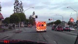 Ride Along LACoFD Squad 58 [upl. by Steinberg]