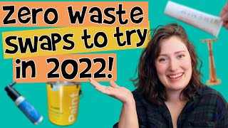 The 10 BEST NEW Zero Waste Swaps I Tried in 2021 That You NEED in 2022  Sustainable Swaps 2022 [upl. by Riane]