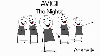 AVICII The Nights Acapella cover animation avicii cover [upl. by Otrebla]