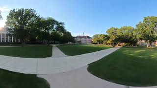 UIUC Quad  summer prior to the fall semester [upl. by Toth]