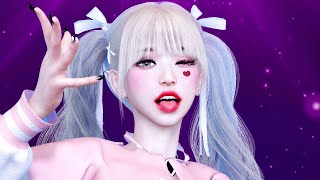 MMD LE SSERAFIM 르세라핌 CRAZY KPOP Dance cover 4k [upl. by Anatnahs]