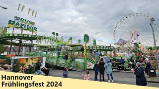 Frühlingsfest  Kirmes in Hannover 2024 [upl. by Schmitt]