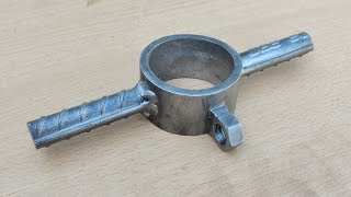 creative ideas for welding DIY metal bending tools from galvanized pipes [upl. by Annavoj]