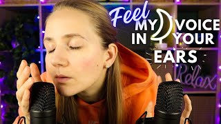 ASMR 200 Close Up Whisper You Can FEEL in Your Ears [upl. by Eemyaj]