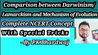 Comparison between DarwinismLamarckism and Mechanism of Evolution [upl. by Sommers]