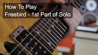 Freebird Solo Tutorial [upl. by Giardap]