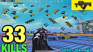 33 KILLS  NEW RECORD IN SEASON 11 NEW 0170 UPDATE  SOLO VS SQUAD  PUBG MOBILE [upl. by Yeliw]